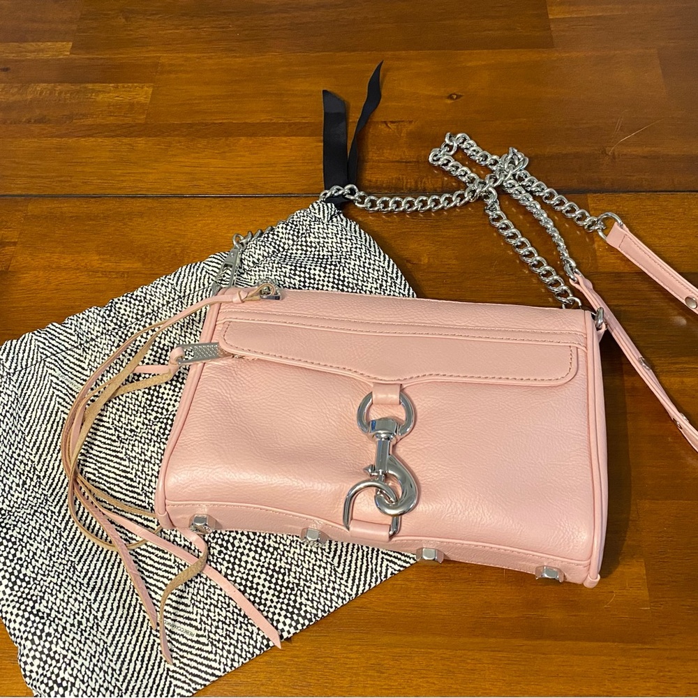 Rebecca Minkoff M.A.C Primerose Pink Leather Crossbody NWOT